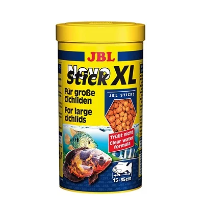 Храна на гранули JBL NOVOSTICK XL за големи месоядни цихлиди