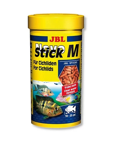 Храна на гранули JBL NOVOSTICK M за месоядни цихлиди