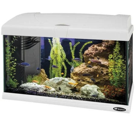 Оборудван аквариум Ferplast CAPRI 50 LED WHITE, 40 л